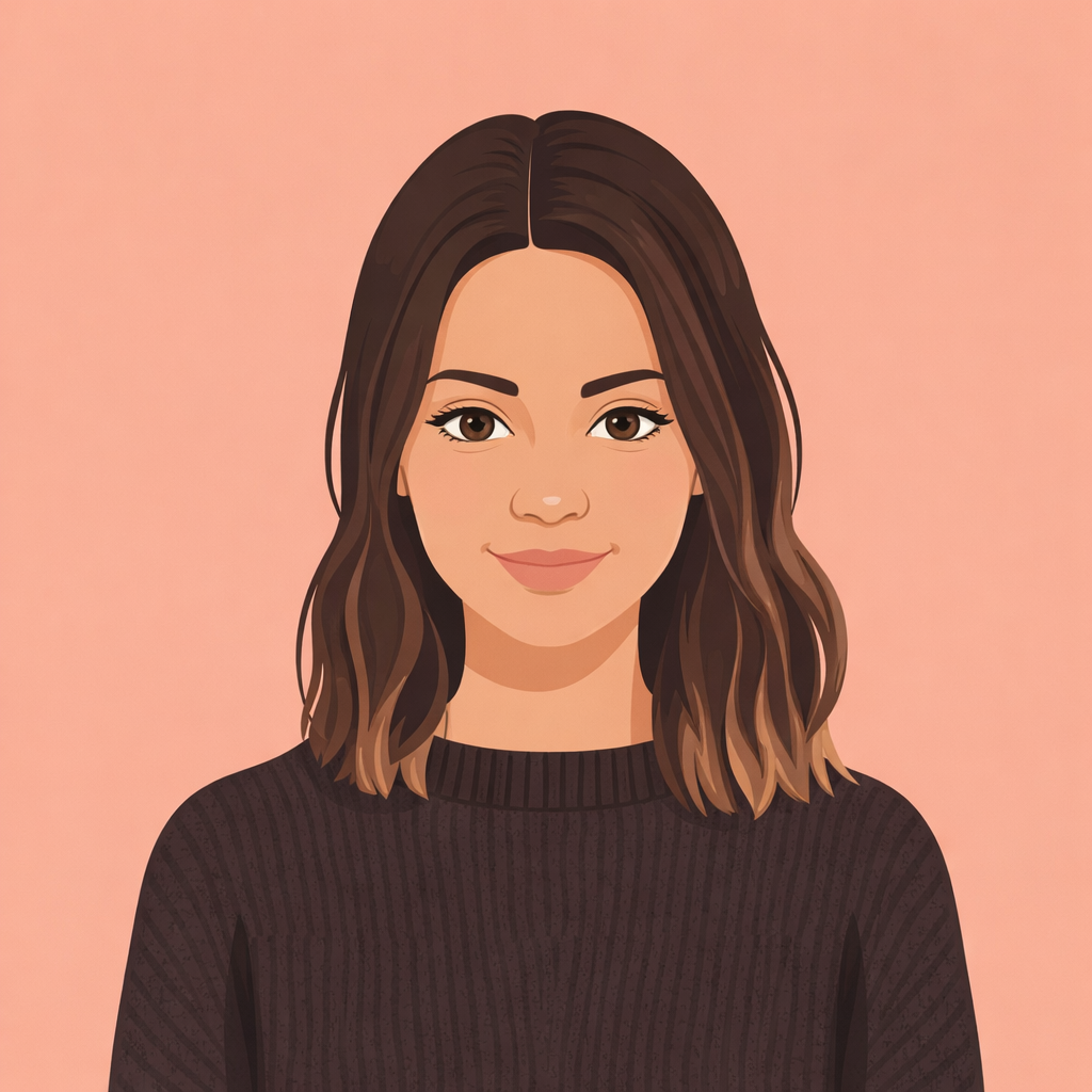 Confident woman smiling